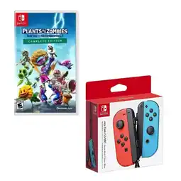 Falabella Control Switch Joy-con Neon Con Juego Plants Vs Zombies oferta