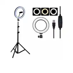 Falabella ARO DE LUZ 26CMS LED + TRIPODE 21MTRS - JALTECH oferta