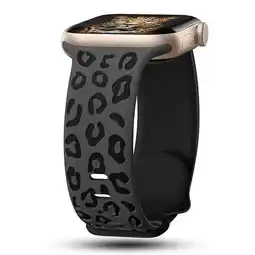 Falabella Pulso Manilla Animal Print Apple Watch 42 44 45 4649mm Negro oferta