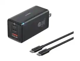 Falabella Cargador Usb Tipo C De 65w Con Tres Puertos Negro oferta