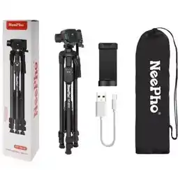 Falabella Trípode Profesional 1.55 m con Control Remoto, Bolsa y Patas Antideslizantes oferta