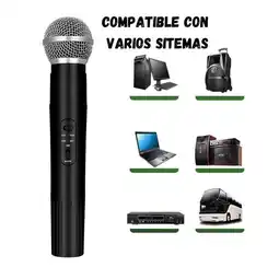 Falabella Kit Set Dos Microfonos Inalambricos Largo Alcance oferta