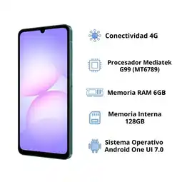 Falabella Celular Galaxy A07 128GB 4GB 4G Verde oferta