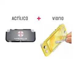 Falabella Protector Rígido De Umbrella + Vidrio Templado Para Switch Lite oferta