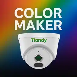 Falabella Cámara Domo Tiandy IR H265 PoE IP67 oferta