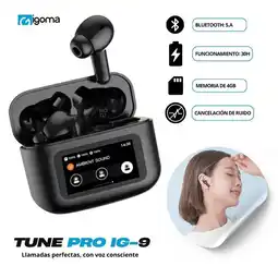 Falabella Audifonos Inalambricos Tune Pro IG-9 - Negros oferta