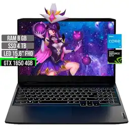 Falabella Portátil Intel Core I5 GTX 1650 4GB SSD 4TB RAM 8GB 15.6 FHD oferta