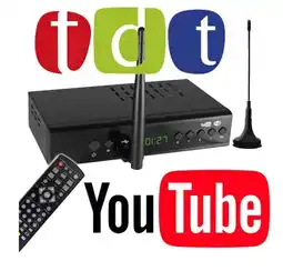 Falabella Decodificador TDT Compatible con señal en alta definición DC-12 oferta