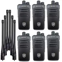 Falabella 6 Radios Comunicación SMP 900 Walkie Talkies Largo Alcance oferta