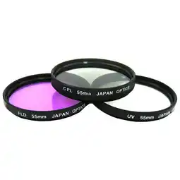 Falabella Kit 7 filtros 55mm: uv cpl fld, 4 filtros close-up +1 +2 +4 +10 oferta