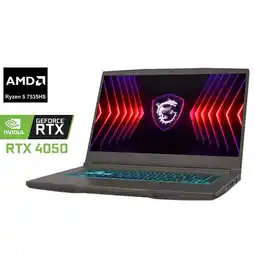 Falabella Portatil Gamer Thin A15 Amd ryzen 5-7535hs Ram 32gb 1tb SSd Rtx 4050 6 Gb 15.6 Win 11 Home oferta