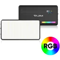 Falabella Luz rgb multicolor VL196 led 2500 - 9000k para fotografía video oferta