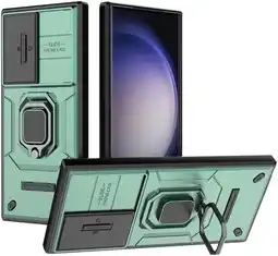 Falabella Funda Protección Cámara Slider Compatible Samsung S24 Verde oferta