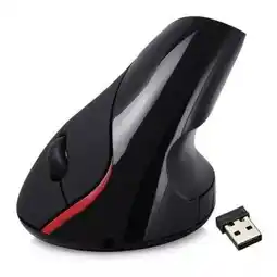 Falabella Mouse gamer vertical inalámbrico recargable Weibo WB-881 negro oferta