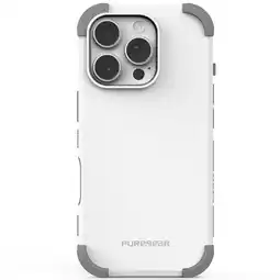 Falabella Estuche Compatible con iPhone 16 Pro Max Puregear Dualtek Magsa Blanco oferta