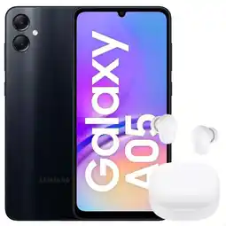 Falabella Celular Galaxy A05 128GB /4GB Blk + Buds 6 Play Wht oferta