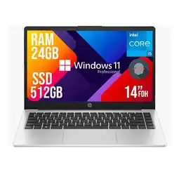 Falabella PORTATIL CORPORATIVO 240 INTEL CORE I5-1334U SSD 512GB RAM 24GB 14FHD W11 PRO oferta