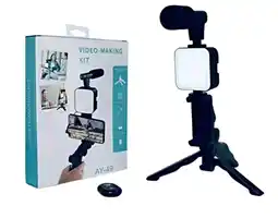 Falabella Kit Para Streaming Vlogs Tripode Luz Micrófono oferta