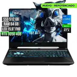 Falabella Portátil TUF Gaming F15 Intel Core I5 RTX 3050 512GB oferta