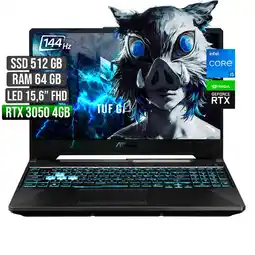 Falabella Portátil TUF Gaming F15 Intel Core I5 RTX 3050 512GB oferta