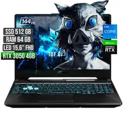 Falabella Portátil TUF Gaming F15 Intel Core I5 RTX 3050 512GB oferta