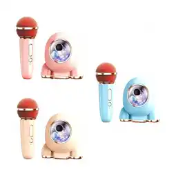 Falabella Mini Parlante Con Karaoke Para Niños Con Bluetooth Y Luz Rgb oferta