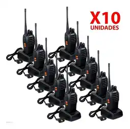 Falabella 10 Radios Woki Toki Comunicacion Boquitoquis Seguridad oferta