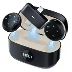 Falabella Micrófonos K31 Pro Inalámbricos Para Celulares Android Y iOS oferta