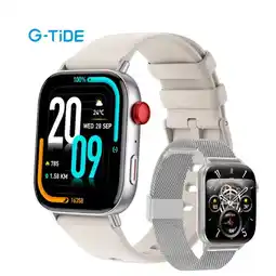 Falabella Reloj Inteligente G-TIDE S6 Pro Deportivo Silver oferta