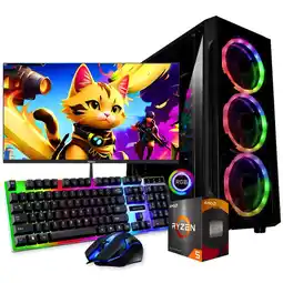 Falabella TORRE GAMER RYZEN 5 8500G/ 16GB RAM 1TB SSD/ B650M/CHASIS 4FAN/ MONITOR 22 oferta