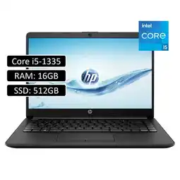 Falabella PORTATIL INTEL CORE I5 1335U - 16GB DDR4 - 512GB SSD - 14 FHD - NO DVD - RJ45 - WINDOWS 11 oferta