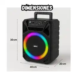 Falabella Cabina Portátil 12 Pulgadas + control + micrófono Inalámbrico oferta