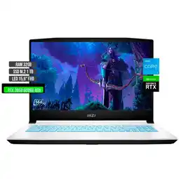 Falabella SWORD INTEL CORE I5-12450H RTX 3050 4GB SSD 1TB RAM 32GB LED 15.6 FHD 144Hz oferta