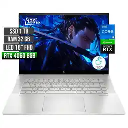 Falabella ENVY INTEL CORE I7-13700H RTX 4060 8GB SSD 1TB RAM 32GB LED 16 FHD 120Hz oferta
