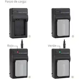 Falabella Cargador np-fw50 para sony a6000 a6300 a7 a7ii a7sii a7s2 a7r a55 a500 oferta