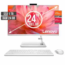 Falabella TODO EN UNO AMD RYZEN 7-7730U SSD 1TB RAM 24GB LED 24 FULL HD oferta