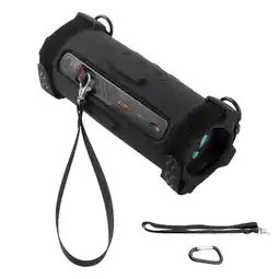 Falabella Silicona para Jbl Flip 7 Funda Para Poder Colgar Y Transportar Negro oferta