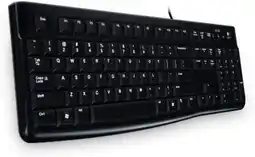 Falabella Teclado K120 Qwerty español Color Negro oferta