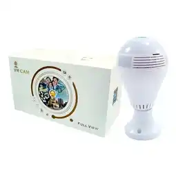 Falabella CÁMARA WIFI DE SEGURIDAD BOMBILLO 360 GRADOS FULL HD VR-V380 oferta