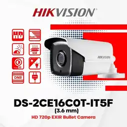 Falabella CÁMARA BALA FIJA DE 1 MP 720P 80 METROS METALICA EXIR oferta