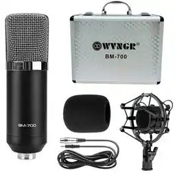 Falabella Microfono Condensador Estudio Profesional Bm700 Con Estuche oferta