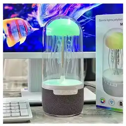 Falabella Parlante Medusa Movimiento Lampara Bluetooth Inalambrico Altavoz Portatil oferta
