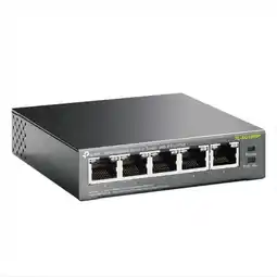 Falabella TP-LINK SWITCH ESCRITORIO TL-SG1005P 5 PUERTOS GIGABIT POE oferta