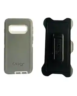 Falabella Estuche Defender Para Samsung Galaxy S10 - Gris con Blanco oferta