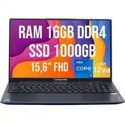 Falabella PORTATIL INTEL CORE I7 -12650H SSD 1TB RAM 16GB 15.6 FHD oferta
