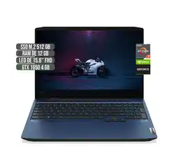 Falabella AMD RYZEN 7 4800H SSD 512GB RAM 12GB GTX 1650 4GB LED 15.6 FHD oferta