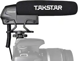 Falabella Micrófono de cámara escopeta para grabación de video unidireccional con conector 3.5 mm oferta