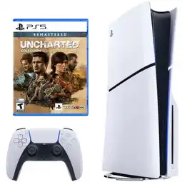 Falabella Consola 5 Slim Disco 1TB Con Juego Uncharted: Colección Legado de Ladrones oferta
