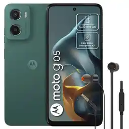 Falabella Celular Moto G05 128GB/4GB Vrd + Audífonos Tune 110 Blk oferta