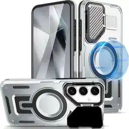 Falabella Estuche Spartan pro Con magsafe compatible con Samsung S24 Fe Gris oferta